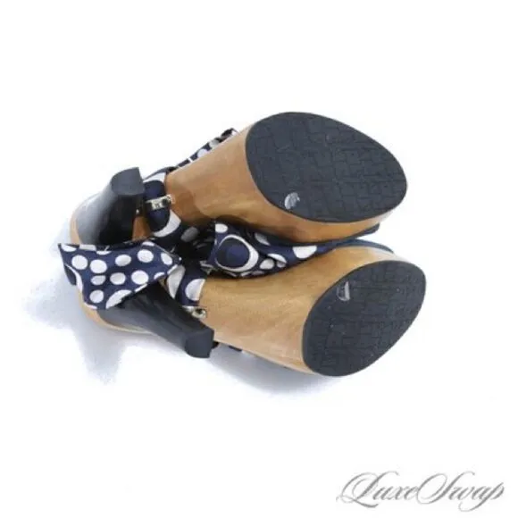 Diane von Furstenberg Eva Blue Suede Ankle Wrap Sandal. Fits size 7-7.5.