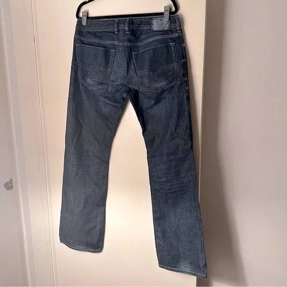 Diesel Zatiny 100% Cotton Men’s Regular Classic Bootcut Comfy Jeans Size 34X 32