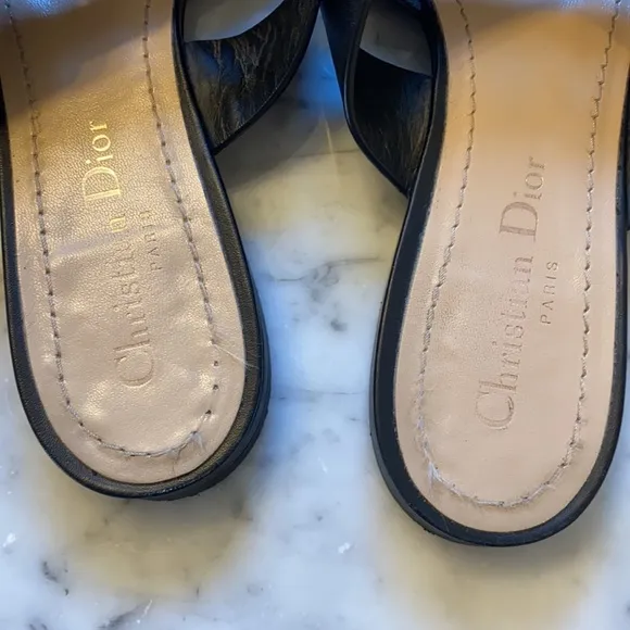 Dior slides mules D-Dior 38