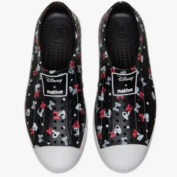 Disney X Native Minnie Mouse Waterproof Shoes (NWT)