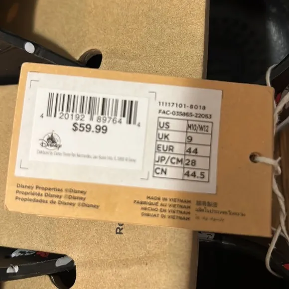 Disney X Native Minnie Mouse Waterproof Shoes (NWT)