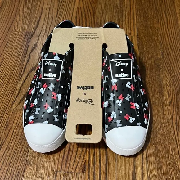 Disney X Native Minnie Mouse Waterproof Shoes (NWT)