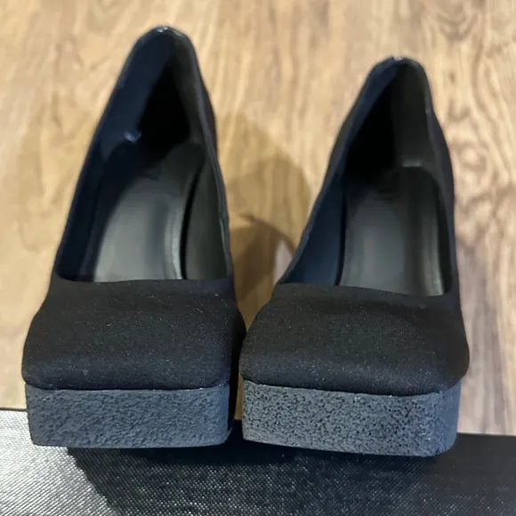 DKNY Square Toe Heels