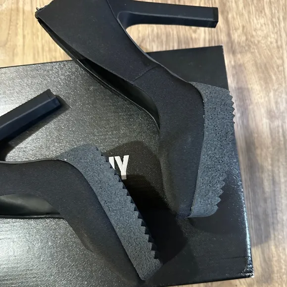 DKNY Square Toe Heels