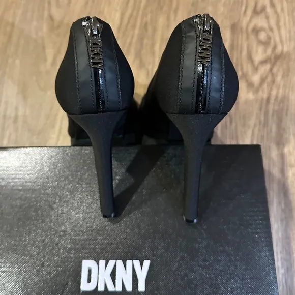 DKNY Square Toe Heels