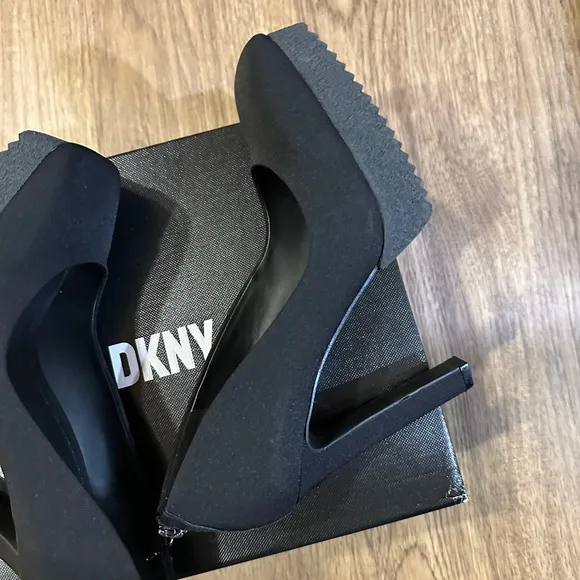 DKNY Square Toe Heels