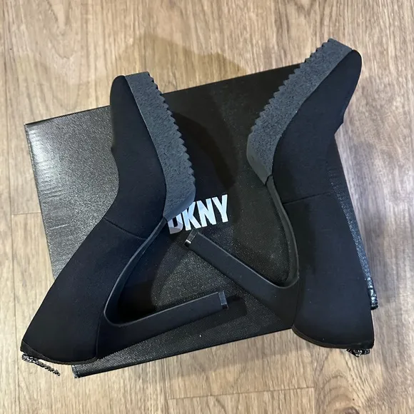 DKNY Square Toe Heels