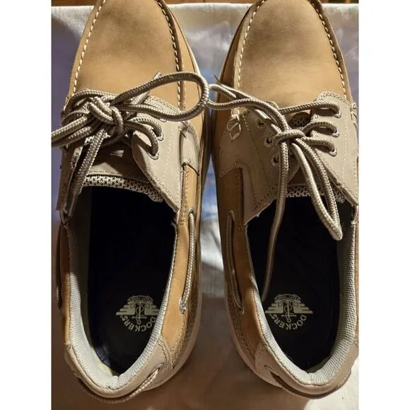 Dockers Mens Beacon Genuine Leather Casual Classic Boat Shoe with NeverWet 11M‎