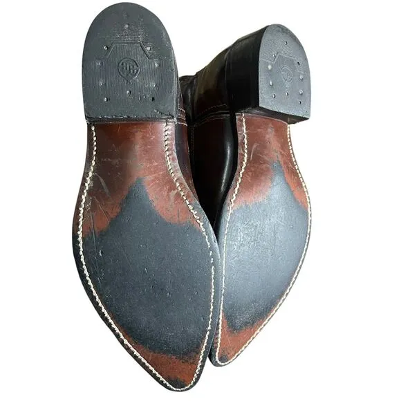 Double H Cowboy Boots Mens 10.5D HH Brown Pointed Toe Ranch Rodeo Workwear USA