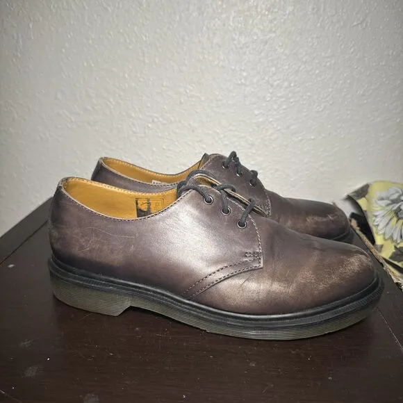 Dr Doc Martens Brown Shoes 1461 Oxford Mens 7 Women’s Size 8