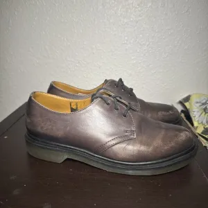 Dr Doc Martens Brown Shoes 1461 Oxford Mens 7 Women’s Size 8