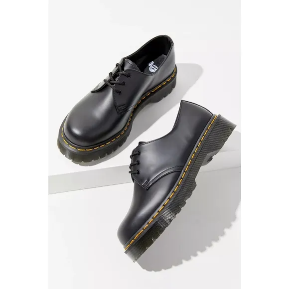 Dr. Martens 1461 Bex Smooth Leather Platform Oxford Shoes