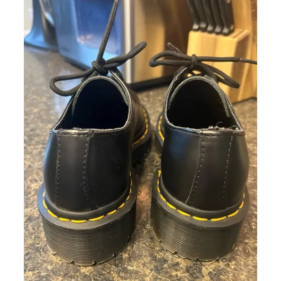 Dr. Martens 1461 Bex Smooth Leather Platform Oxford Shoes