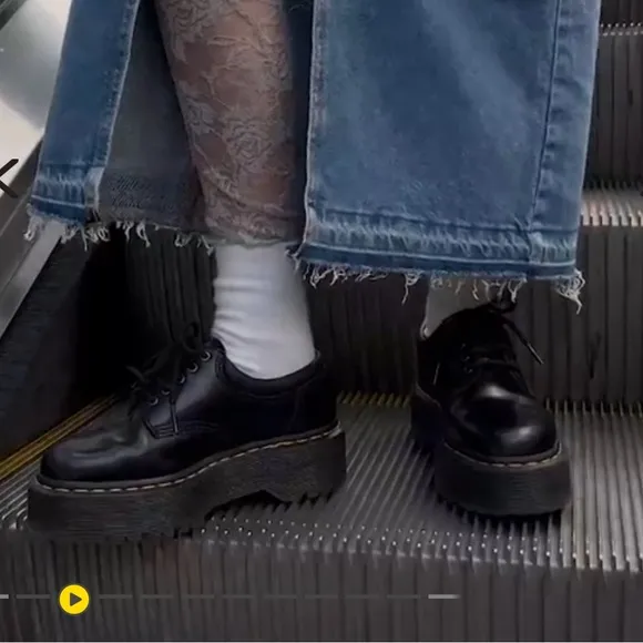 Dr. Martens 1461 Quad Retro Platform shoes