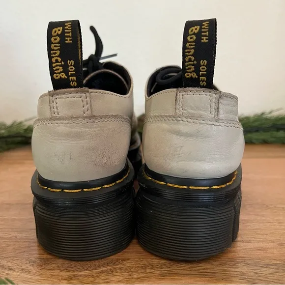 Dr Martens Audrick Nappa Leather Platform Shoes Women’s US 10