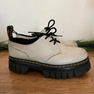 Dr Martens Audrick Nappa Leather Platform Shoes Women’s US 10