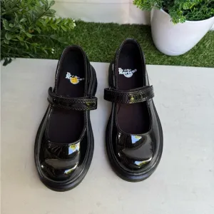 Dr. Martens Black Kids Mary Jane Shoes little girl size 13 brand new authentic