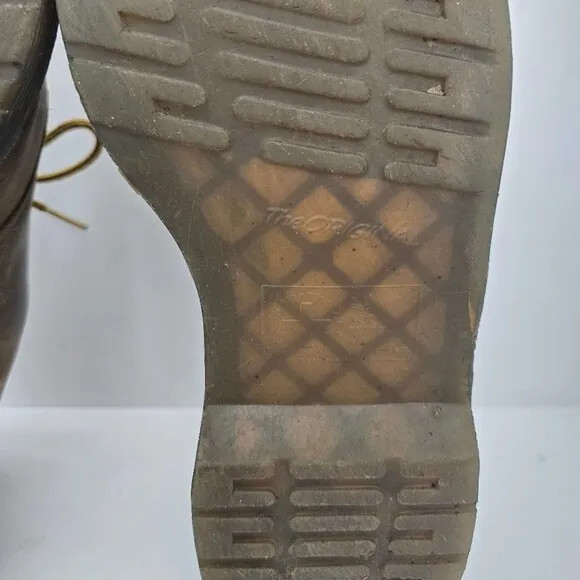 Dr. Martens | Dorian brown leather classic lace-up Oxford shoes | MENS 11
