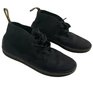 Dr Martens Etty black canvas desert booties size 6