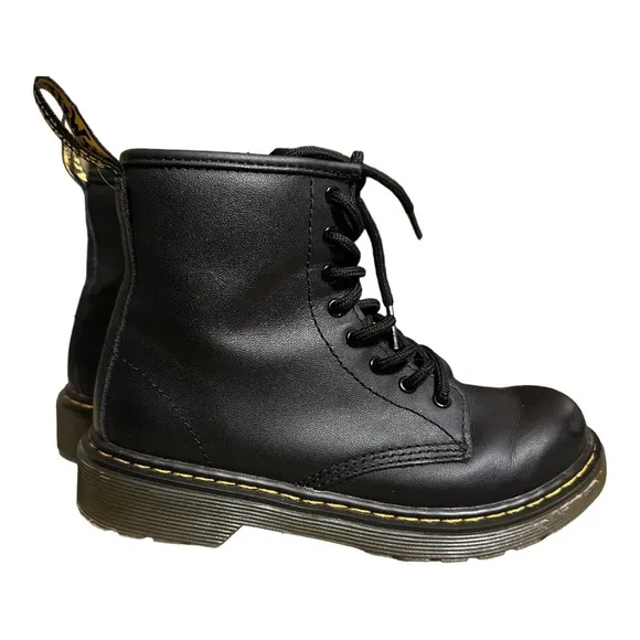 Dr. Martens Kids' 1460 Leather Boots (Youth) Size 2 Black Doc Martens