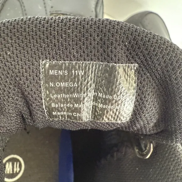 Dr Scholl's Men's 11 W Dual Strap Closure Wide Width Walking Shoes Black‎ Gel