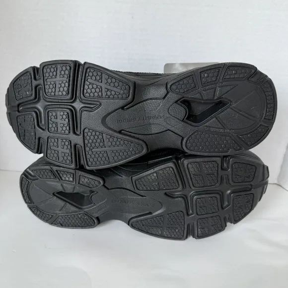 Dr Scholl's Men's 11 W Dual Strap Closure Wide Width Walking Shoes Black‎ Gel