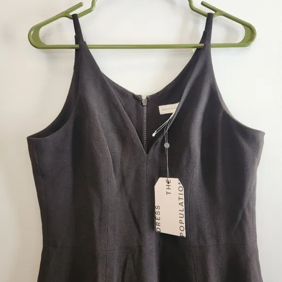 Dress The Population NWT Classic Black Dress Large