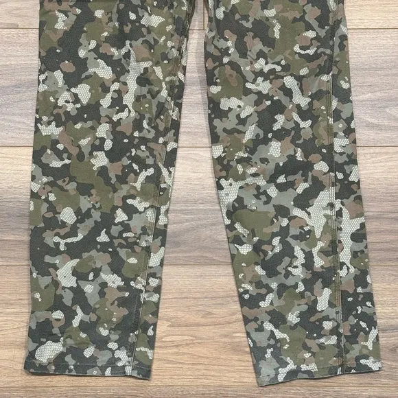 Duck Camp Men’s Brush Pant in Wetland Camo - Size 38 Tall