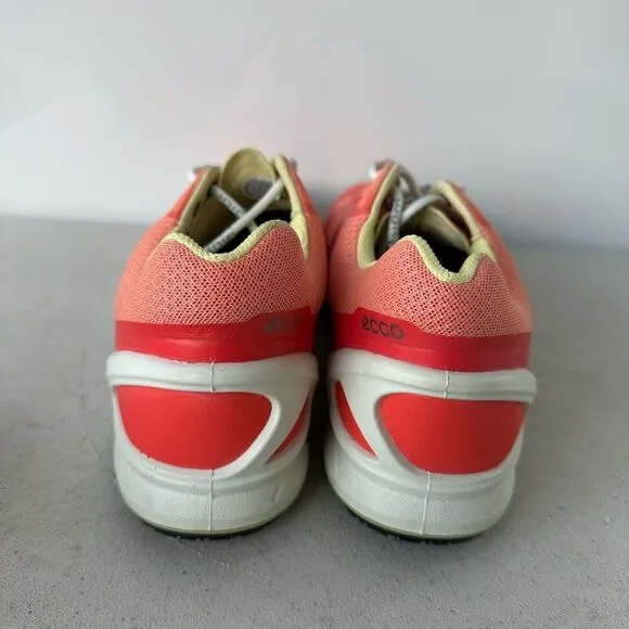 ECCO Biom Fjuel Racer Womens Size 40(US 9) Coral Blush Sneakers Shoes