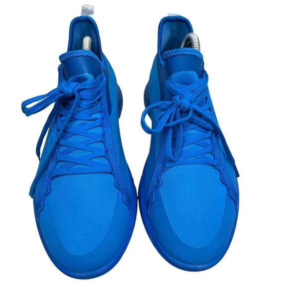 ECCO Mens Dynasty‎ St.1 Lite Sneakers Training Shoes Lace Up Blue Sz US 5-5.5