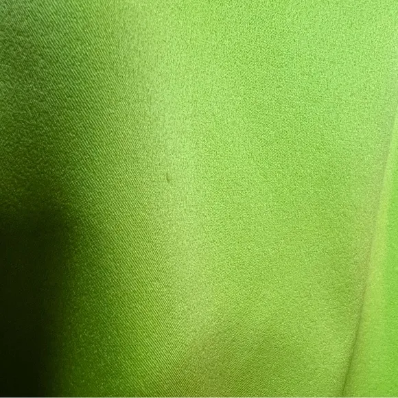 Eliat Elegant Lime Green One-Shoulder Dress Medium