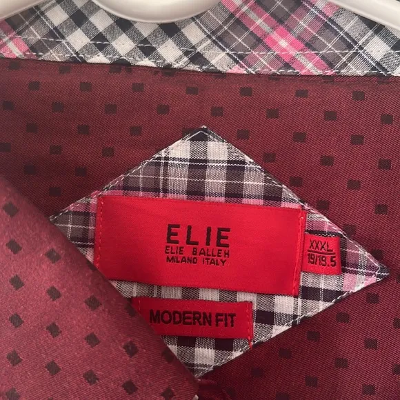Elie Balleh Milano Italy Modern Fit Dress shirt size 3X