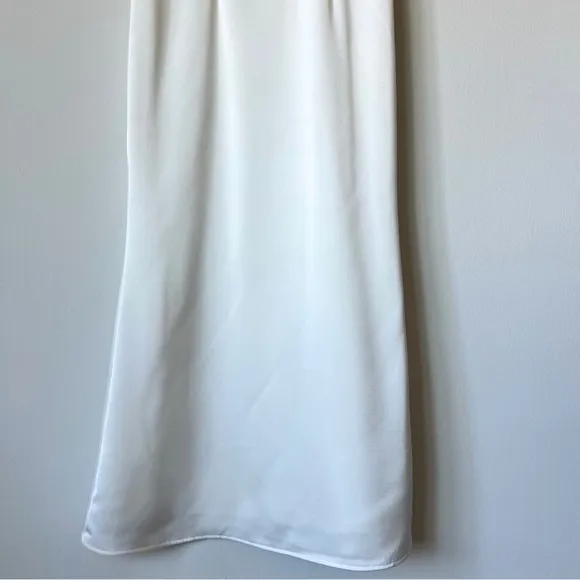 Elliatt Classic Cowl Neck Wedding Rehersal Reception Gown Dress for Bride Size S