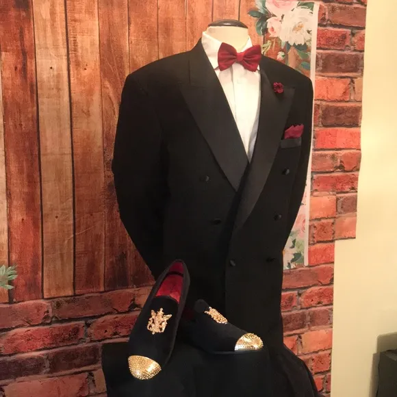 Emiuo Bruzzi Double Breasted Tux Coat