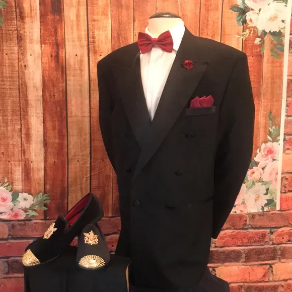 Emiuo Bruzzi Double Breasted Tux Coat