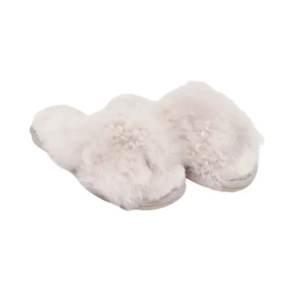 EMU Australia x Free people Mayberry Curly Sheepskin Slippers Women's Size US 10