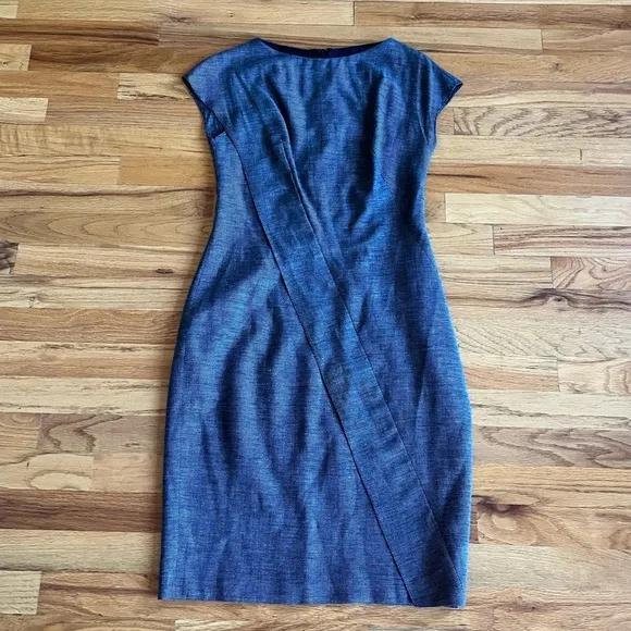 ESCADA Wool Modern Sheath Dress 36
