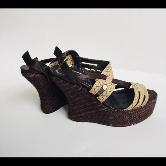 Espadrille Wedge Platform Sandals