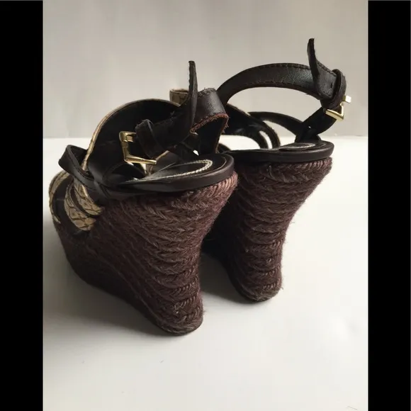 Espadrille Wedge Platform Sandals