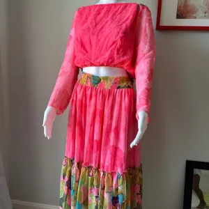Ethiopian/Eritrean Traditional Chiffon Dress/Habesha Kemis/ modern style