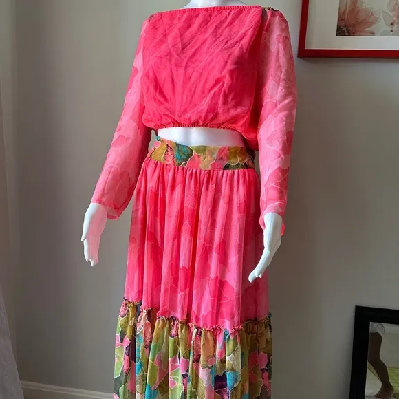 Ethiopian/Eritrean Traditional Chiffon Dress/Habesha Kemis/ modern style