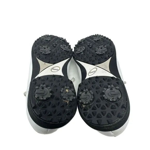 Etonic Golf Shoes Womens Size 6.5 White Waterproof Spikes