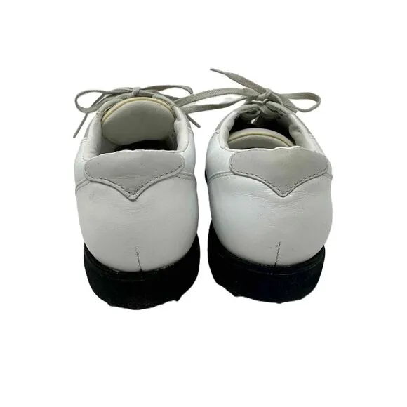 Etonic Golf Shoes Womens Size 6.5 White Waterproof Spikes