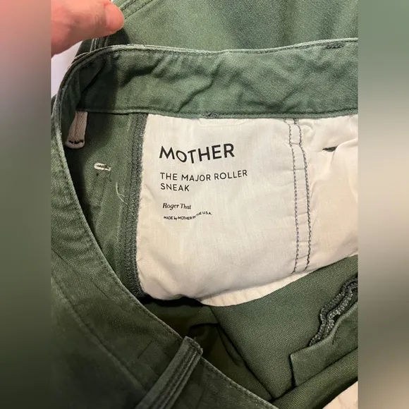 EUC MOTHER The Major Sneak Roller | color Roger that (green) | size 32