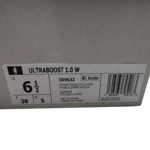 Euc with box Adidas UltraBoost 22 W - Flash Orange GX8018 athletic sneakers 6.5y