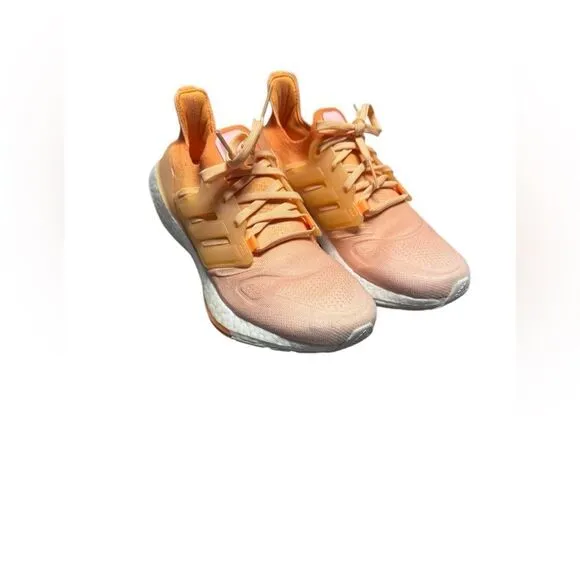 Euc with box Adidas UltraBoost 22 W - Flash Orange GX8018 athletic sneakers 6.5y