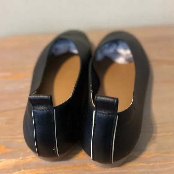 Everlane Ballet Flat The Day Glove Black Glove Italian Leather Shoe Women's 9.5