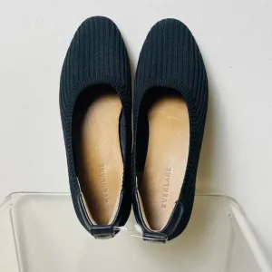 Everlane Day Glove Black Knit Flats size 8