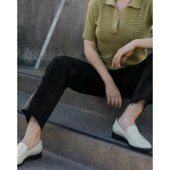 Everlane SZ 11 The Modern Loafer in White NEW