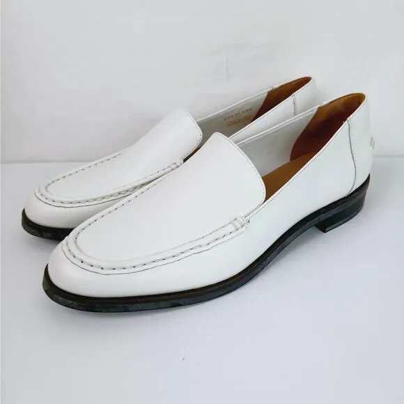 Everlane SZ 11 The Modern Loafer in White NEW